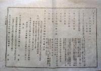 J22112810〇明治布告布達 新潟県 県治報知 非常の水害 救助手当 明治８年〇和本古書古文書