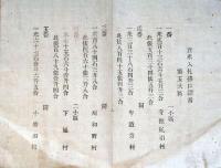 J22113004〇明治布告布達 貢米入札払下の儀 明治９年 秋田県〇和本古書古文書