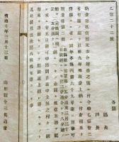 J22121201〇明治布告布達 納金為抵当預米歩合  明治１０年 山形県〇和本古書古文書