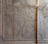 J22121502〇猪苗代湖 地図 5万分の1 大正元年 大日本帝国陸地測量部〇和本古書古文書