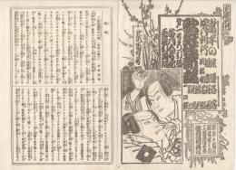 K22111720〇歌舞伎新報 第220号 明治15年4月29日○筋書 忠臣蔵年中行事 茅野村・都島原扇屋・山科閑居の場 市村座報○雑報 杜若丈宅に於いて水漁連 助高屋の高崎興行 俳優叢談 関根只誠稿（せきねしせい）岩井家小伝 杜若履歴○假文記珍報 猫々道人稿 劇場繁盛記○和本古書古文書
