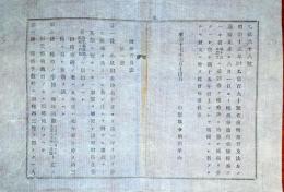 J22121902〇明治布告布達 種痘普及法 第１条～第１６条 明治１１年 山形県〇和本古書古文書