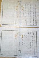 J23010109〇明治布告布達 県治報知 製薬免許手続 鑑札雛形 明治９年 新潟県〇和本古書古文書