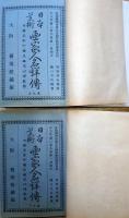 J23010901〇日本美術 画家人名詳伝 ２冊揃 優美館 明治２８年 帙付〇和本古書古文書