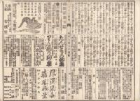 n23061119うきよ新聞(有喜世) 明治15年4月28日第1284号 三益社発行○新聞 東京商法講習所維持金 岩代福島番町大火53戸全焼○広告 日本橋室町資生堂山内○相場
