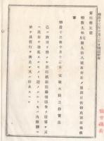 N23070115〇太政官布告 明治13年○明治9年第98号新聞雑誌発行を禁止停止する布告改正 既に許可を得たる新聞紙雑誌が国安を妨害すると認めたる時は内務卿に於て其の発行を禁止停止すべし 太政大臣三条実美 栃木県　