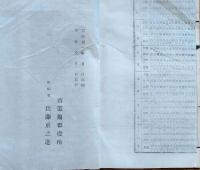 f23072312〇農事試験成蹟 南置賜郡農事試験場 山形県 明治３０年〇和本古書古文書



