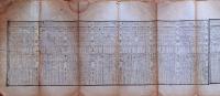 f23072403〇伊勢暦 文政２年(1819年) 上顧客用大判〇和本古書古文書