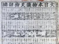 f230900203〇一枚刷り 浪花みやげ２編 大日本物識天狗初編 富士山 千字文 ことば遊び しゃれ なぞ 判じ絵 見立番付 天保年間 塩屋喜兵衛板〇和本古書古文書