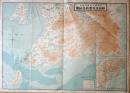f23090805〇古地図 膠州湾攻圍戦局詳図 ドイツによる租借 第一次世界大戦 青島の戦 大阪毎日新聞社選定 大正３年〇和本古書古文書