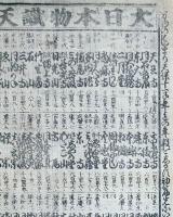f230900204〇一枚刷り 浪花みやげ２編 大日本物識天狗２編 ことば遊び しゃれ なぞ 判じ絵 見立番付 天保年間 塩屋喜兵衛板〇和本古書古文書