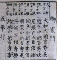 f230900313〇一枚刷り 浪花みやげ第３編 豊臣勇士鑑 御家門 五奉行 五大老 ことば遊び しゃれ なぞ 判じ絵 見立番付 天保年間 塩屋喜兵衛板〇和本古書古文書