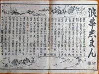 f23090003〇ディジタルPDF和本JPEG版 浪花みやげ第３編 ２５丁 ことば遊び しゃれ なぞ 判じ絵 見立番付 天保年間 塩屋喜兵衛板〇和本 古書 古文書