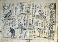 f23090008〇ディジタルPDF和本JPEG版 浪花みやげ第８編 ２５丁 ことば遊び しゃれ なぞ 判じ絵 見立番付 天保年間 塩屋喜兵衛板〇和本 古書 古文書