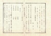 官途必携 巻之六 明治5年外史局編纂【刑律部・刑法】○宝貨偽造の刑律4カ条を制定、府県即決〇死流刑のうち流刑以下は各庁専断〇准流法を定〇刑死遺体の親族請受を許す 〇和本古書古文書