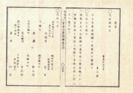 n2311211405〇官途必携 付録巻之四 明治5年東京府編纂【褒賞】明治1～2年8件○猿若町一丁目歌舞伎役者紫若ほか27人孝道貞節忠実殊勝に付銀子鳥目を賞与○盗難并火の元取締の夜回り実施の者29人へ賞を加ふ ○和本古書古文書
