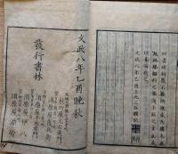 f23122314〇四書五経 端本 孟子集注 巻４ １冊 文政８年〇和本古書古文書 