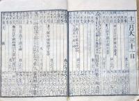 f23122315〇明治８年 太陽暦 スタンプ付〇和本古書古文書 