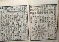 f23122316〇明治１１年 太陽暦 頒暦証付き〇和本古書古文書 
