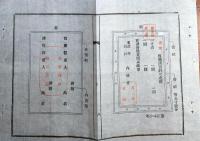 f23122326〇明治布告布達 売薬規則公布 書式雛形 明治１０年 山形県〇和本古書古文書 