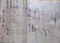 f23122503〇写本 古文書 請元申一札の事 水帳 文政１０年 〇和本古書古文書 