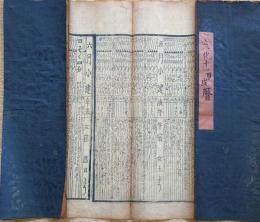 f23122508〇伊勢暦 文化１１年(1814年)〇和本古書古文書