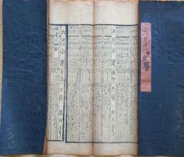 f23122508〇伊勢暦 文化１１年(1814年)〇和本古書古文書