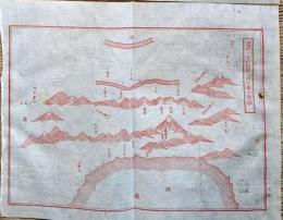 f231200115〇銅版画 日本合戦図古戦場 建武３年 京都合戦図 尊氏 日本外史 明治初年 １枚〇和本古書古文書
