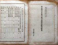 f23122709〇明治布告布達 地方税明細書 雛形 明治１７年 大阪府〇和本古書古文書 