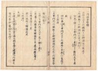 f240104〇太政官日誌 明治元年戊辰3月第４〇聖上列侯を召して天下一新の詔勅を賜う〇列国公使参朝の事〇仏国公使レオン・ロッシュ外参朝 和本古書古文書