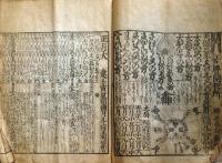 f23123104〇江戸暦 天保３年〇和本古書古文書