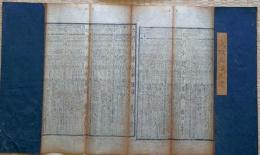 f23123115〇伊勢暦 文政３年(1820年)〇和本古書古文書 