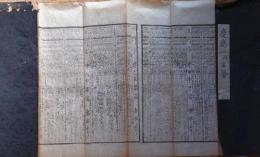 f24010711〇伊勢暦 慶応２年(1866年)〇和本古書古文書 