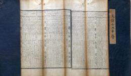 f240108020〇伊勢暦 天保７年(1836年)〇和本古書古文書 