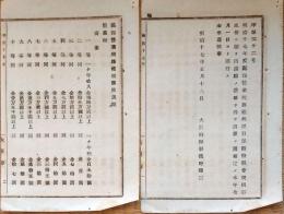 f24010914〇明治布告布達 営業税雑種税 明治１７年 大阪府〇和本古書古文書