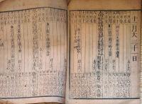 f24011006〇明治暦 太陽略歴 明治８年〇和本古書古文書