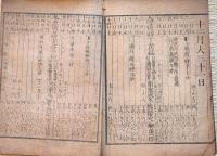 f24011007〇明治暦 太陽略歴 頒暦証付 明治１１年〇和本古書古文書