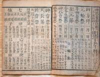 f24011016〇明治暦 太陽略歴 頒暦証付 明治１５年〇和本古書古文書