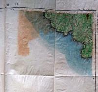 f24012005〇古地図 印南 和歌山県 手彩色５万分１地形図 大正２年〇和本古書古文書