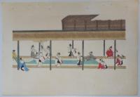 n24012122〇風俗研究 第１０２号　口絵:彩色木版画１枚　江戸時代大嘗祭の図写真　侠客の研究　風俗研究所 江馬務 昭和３年　〇和本古書古文書
