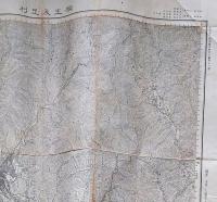 f24012012〇古地図 桐生及足利 栃木県 群馬県 ５万分１地形図 昭和２２年〇和本古書古文書