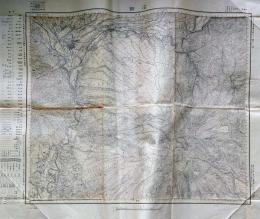 f24012015〇古地図 沼田 群馬県 ５万分１地形図 昭和２３年〇和本古書古文書