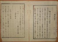 D2402015○太政官日誌 明治2年第15号〇徳川有馬大岡諸家版籍奉還 前田一柳両家同 軍功賞典執行に付御沙汰 御東幸道筋陸路東海道 ○和本古書古文書