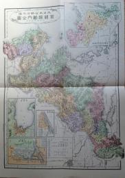 f24020028〇復刻 古地図 京都府管内全図 明治２８年 大日本管轄分地図 昭和43年〇和本古書古文書