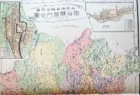 f24020036〇復刻 岡山県 日本地図選集 明治２７年 大日本管轄分地図  昭和４３年〇和本古書古文書