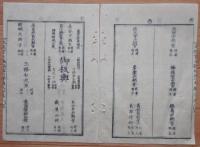 D2402085○太政官日誌 明治2年第85号〇6月神祇官へ行幸 天神地祇を始 神武天皇より代々御神祭の次第如左 行幸御列御板輿 〇和本古書古文書
