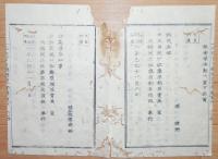 D2402106○太政官日誌 明治2年第106号10月〇若松に出張の兵士戦歿者招魂祭執行 上州騒擾に付御沙汰 刑部省に逮部司を置く 勢州三重郡百姓蜂起 新貨幣鋳造に付銅大砲買上 ○和本古書古文書