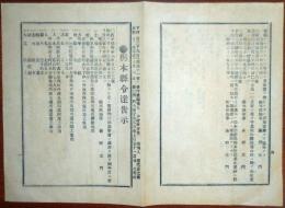 N24031011○栃木県令達告示 明治31年○群馬県多野郡鬼石町(現在は藤岡市）に於て狂犬１頭撲殺の通知あり 栃木県知事萩野左門○発行:下野新聞・旭香社○和本古書古文書

