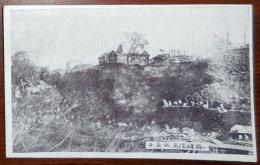 N24031626○戦前絵葉書○大正12年9月1日関東大震災 被災状況写真 お茶の水・省線電車路線崖崩れ ○和本古書古文書
