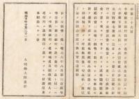 N18011409○大蔵省布達 明治10年○第二十三国立銀行設立 大分県大分町547番地（現大分市）現・大分銀行の前身の一つ 大蔵卿大隈重信 長野県○和本古書古文書